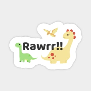 Dino Rawr Magnet