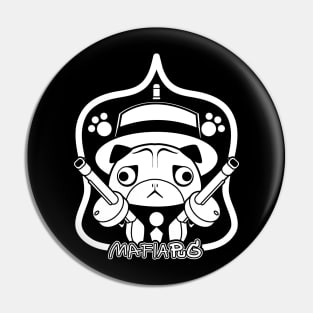 MAFIA PUG Pin