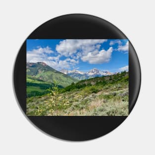 Snowmass village mountains Pin