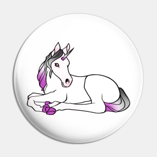 asexual pride unicorn foal Pin