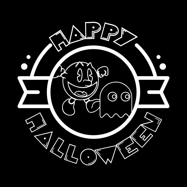 Happy Halloween Pacman by The Lucid Frog