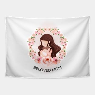 Beloved Mom Tapestry