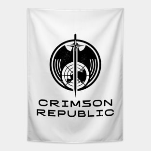 Crimson Republic Tapestry