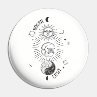 Soleil Lune Pin