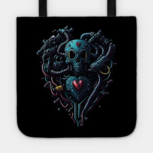 Cyborg Hearts Tote