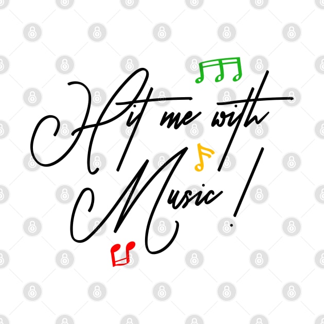 Hit Me With Music Handwritten Reggae by rastauniversity