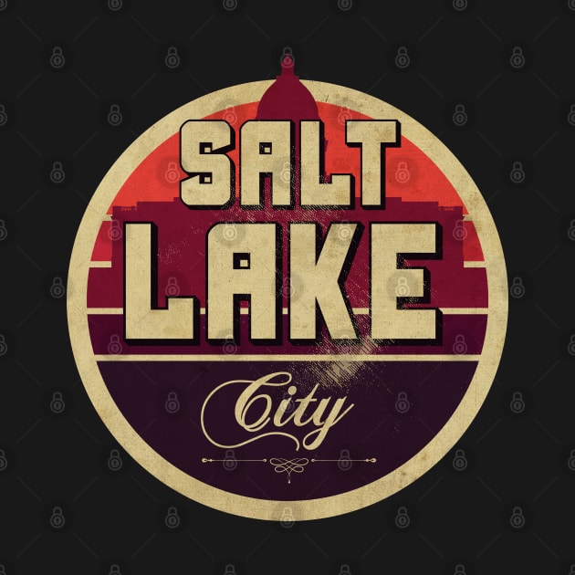 Salt Lake City Vintage by CTShirts