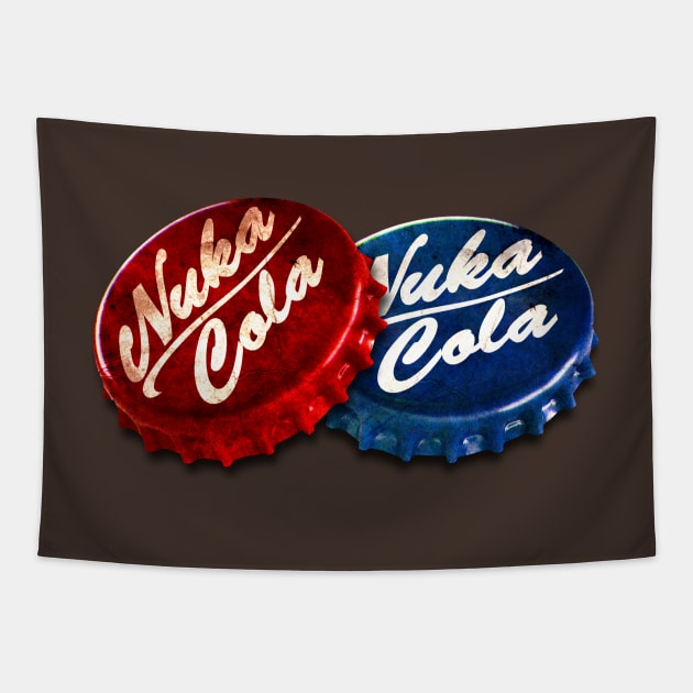 Bottle Caps Tapestry by synaptyx