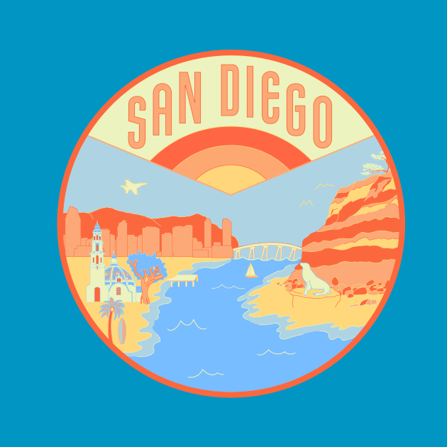 San Diego by Erika Lei A.M.