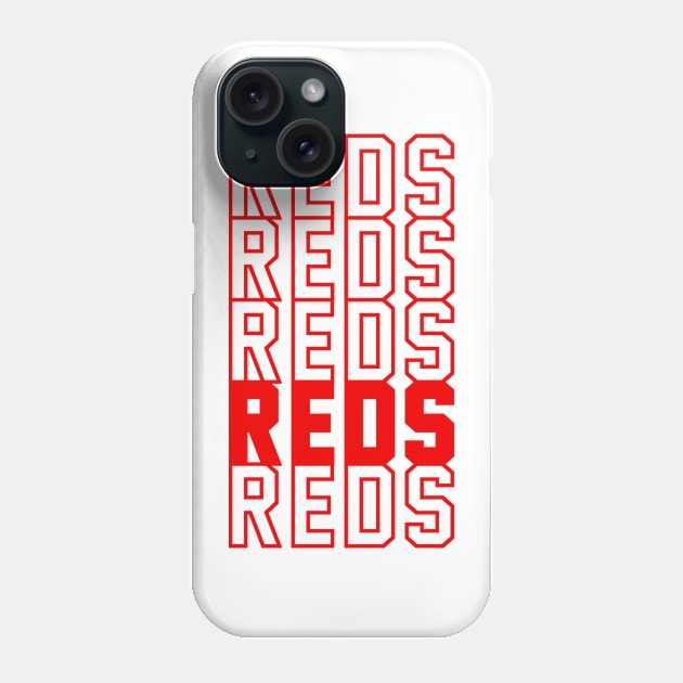 REDS Phone Case by Throwzack