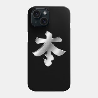 Honda Tadakatsu Crest Silver Chrome Phone Case