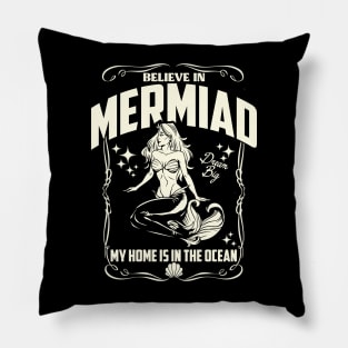 Making Waves In Pre K Mermaid Back To School Pillow