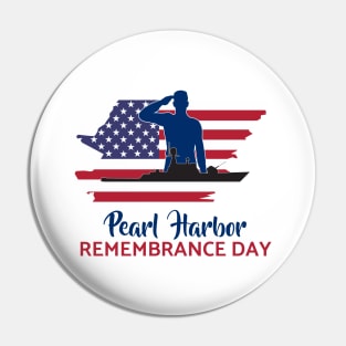 Pearl Harbor, remembrance day Pin