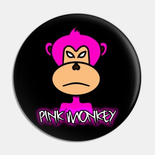 pink monkey Pin