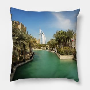 Dubai Modern Metropolis Pillow