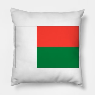 Flag of Madagascar Pillow