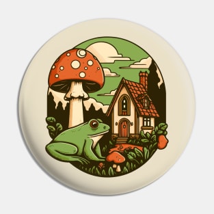 Cottagecore aesthetic Pin