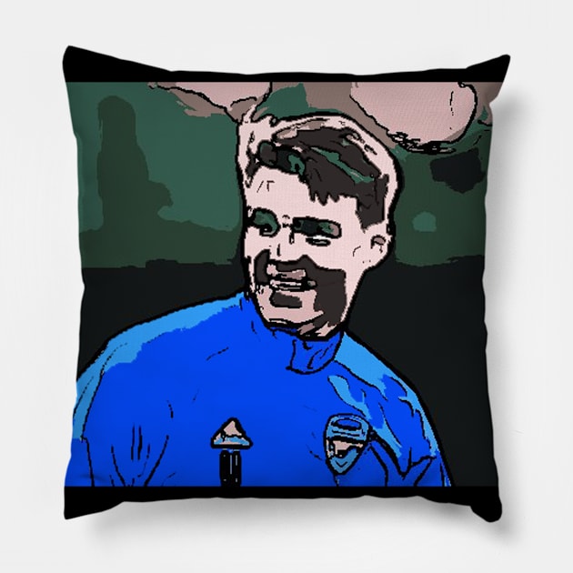 REAL MADRID Pillow by nicolasbadrun