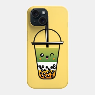 Mango Matcha Latte Phone Case