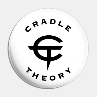 Cradle Theory (Black Logo) Pin