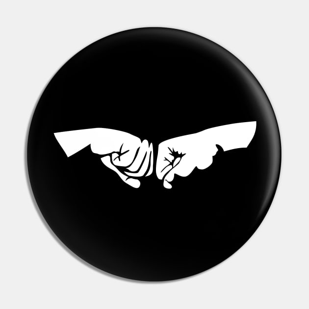 Fist Bump Pin by hobrath