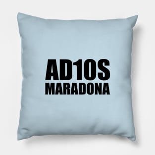 Adios Maradona Pillow