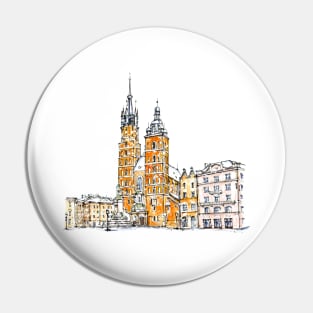 Winter city Pin