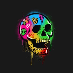 Skull Graffiti T-Shirt