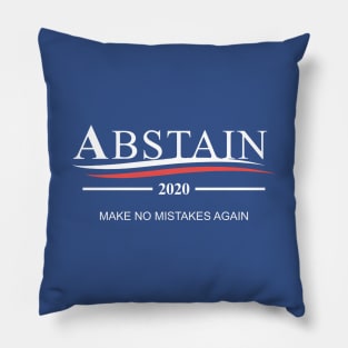 ABSTAIN 2020 Pillow