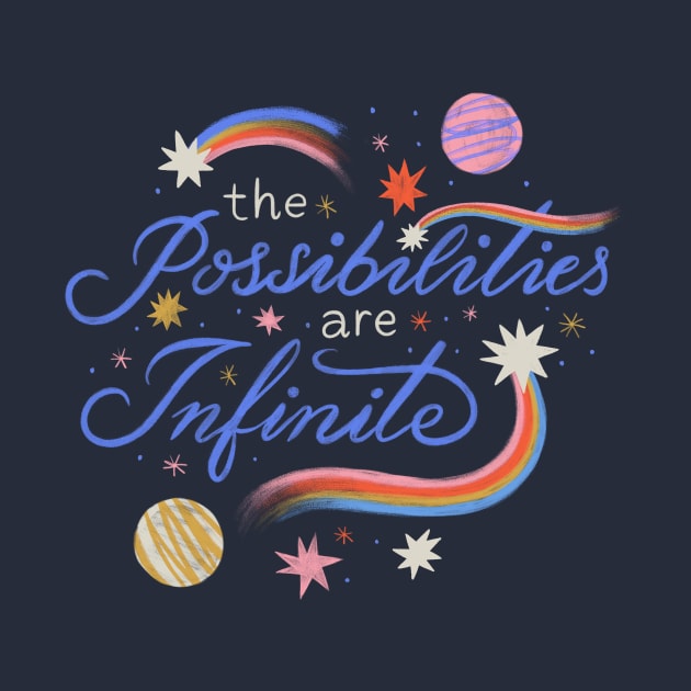 The Possibilities are Infinite Grad Gift by Emily Doliner Art