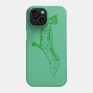 Axolotl - Green Phone Case