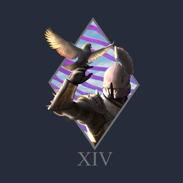 Destiny 2 Saint-14 with Pigeon (Tee) XIV by Jadeitor