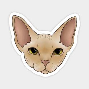 Devon Rex Cream Magnet