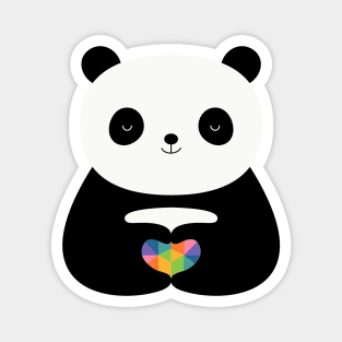 Panda Love Magnet