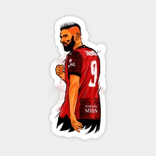 Olivier Giroud_Milan Player Magnet