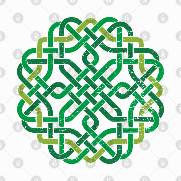 Celtic Knot Gaelic knotwork art Icovellavna by tatadonets