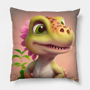 Baby Dinosaur Dino Bambino - Giana Pillow