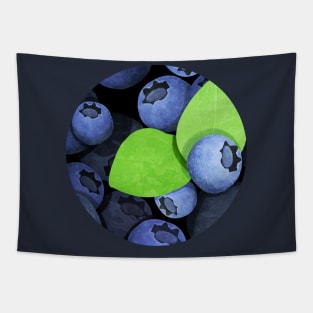 Blueberries Tapestry