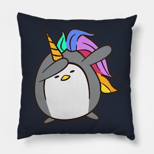 Rare Penguin Unicorn Pillow