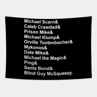 Michael Personas Tapestry