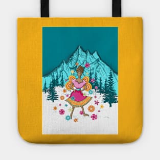 Magic snow fairy Tote