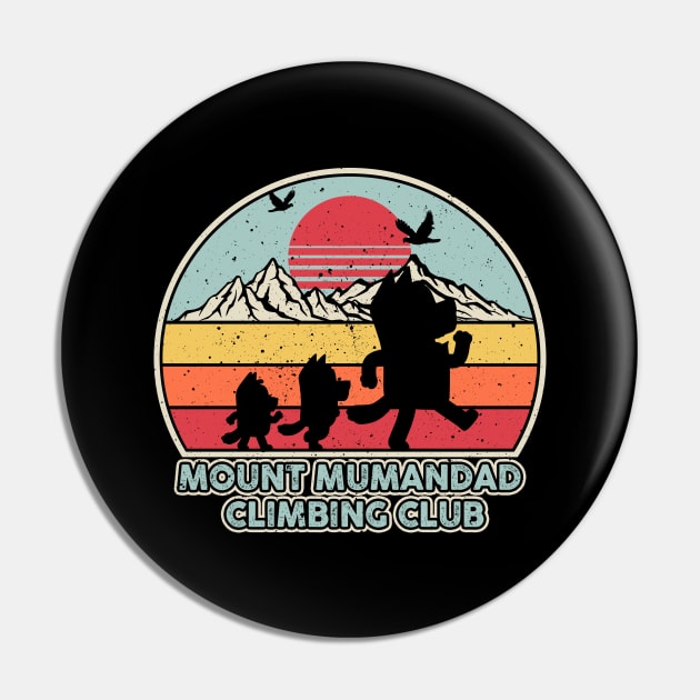 Mount Mumandad Climbing Club Sunset Pin by Symmetry Stunning Portrait