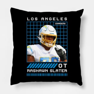 RASHAWN SLATER - OT - LOS ANGELES CHARGERS Pillow
