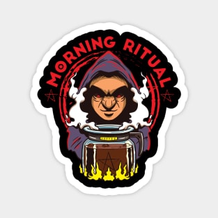 Morning Ritual Coffee Magnet