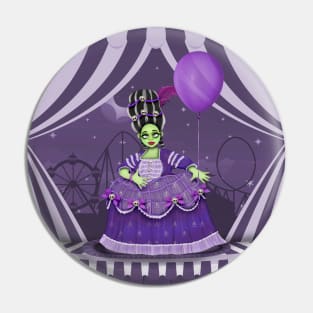 Countess and purple balloon Pin