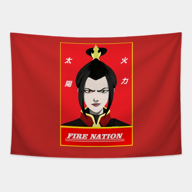 AZULA: FIRE NATION Tapestry by Clifficus