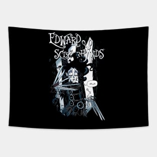 edward scissorhand shello Tapestry