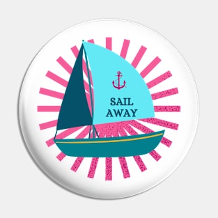 Sail Away Pin