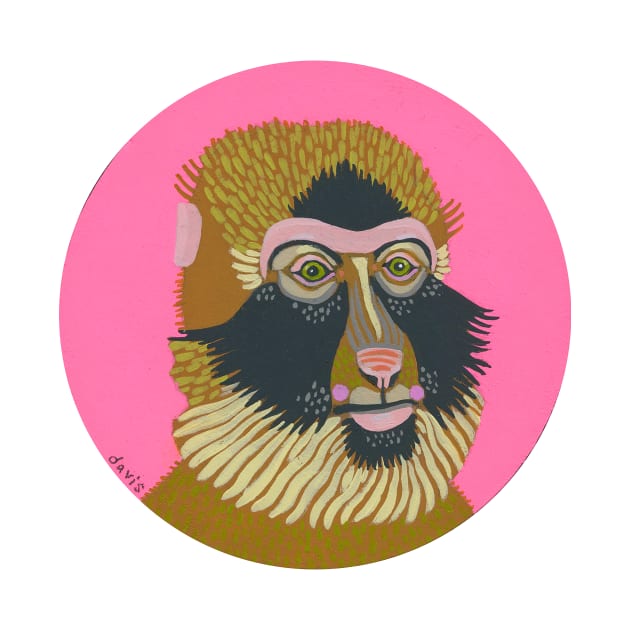 Monkey by jenniferdavisart