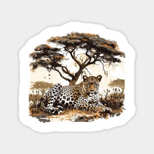 Leopard Design Magnet